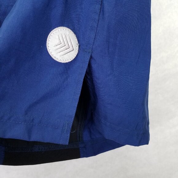 Aero Tech Designs Cycling Shorts Women's L Blue Nylon Shell Spandex Padded Seat - Picture 4 of 16